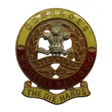 Middlesex Regiment Old Comrades Association Enamelled Lapel Badge 