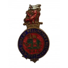 Duke of Wellington's (West Riding) Regiment Old Comrades Association Enamelled Lapel Badge 