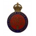 Grenadier Guards Old Comrades Association Enamelled Lapel Badge - King's Crown