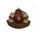 Derbyshire Yeomanry Enamelled Lapel Badge - King's Crown