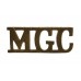 Machine Gun Corps (M.G.C.) Shoulder Title