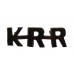 King's Royal Rifle Corps (K.R.R.) Shoulder Title