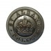 St. Albans City Police Chrome Button - King's Crown (24mm)