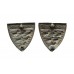 Pair of West Sussex Constabulary Collar Badges