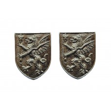 Pair of Somersetshire Constabulary Collar Badges