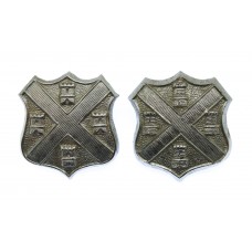 Pair of Plymouth City Police Collar Badges