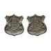 Pair of Nottingham City Police Collar Badges