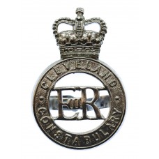 Cleveland Constabulary Cap Badge - Queen's Crown