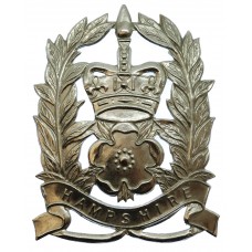 Hampshire Constabulary Constables  Helmet Plate - Queen's Crown