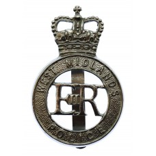 West Midlands Police Cap Badge - Queen's Crown