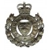 Leeds City Police Wreath Cap Badge - Queen's Crown