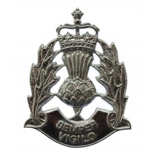 Scottish Police Forces Cap Badge - Queen's Crown