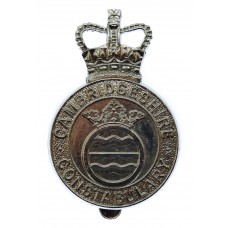 Cambridgeshire Constabulary Cap Badge - Queen's Crown