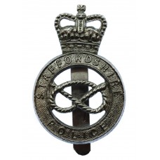 Staffordshire Police Cap Badge - Queen's Crown