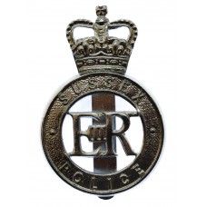 Sussex Police Cap Badge - Queen's Crown