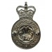 Lancashire Constabulary Cap Badge - Queen's Crown