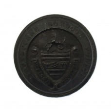 Eastbourne Borough Police Black Coat of Arms Button (25mm)