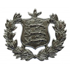 Guernsey Police Coat of Arms Cap Badge