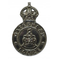 Gateshead Borough Police Cap Badge - King's Crown