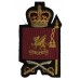 Welsh Guards Warrant Officer Class 2 W.O.II Bullion Sleeve Badge - Queen's Crown