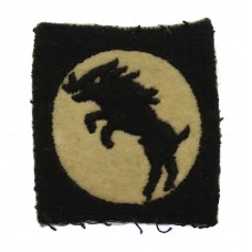 30th Corps Cloth Formation Sign