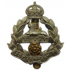 East Lancashire Regiment Cap Badge - King's Crown