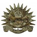 Canadian Westminster Regiment Cap Badge - King's Crown