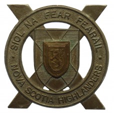 Canadian Nova Scotia Highlanders Cap Badge