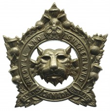 Canadian Argyll & Sutherland Highlanders of Canada Cap Badge