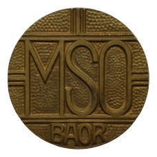 Mixed Services Organisation (MSO) British Army of the Rhine (BAOR) Cap Badge