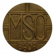 Mixed Services Organisation (MSO) British Army of the Rhine (BAOR