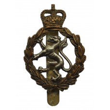 Women's Royal Army Corps (W.R.A.C.) Bi-Metal Cap Badge - Queen's Crown