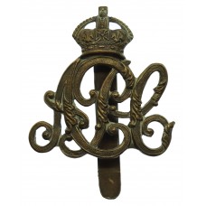 Army Pay Corps (A.P.C.) Cap Badge - King's Crown