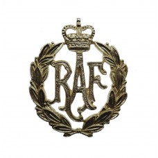 Royal Air Force (R.A.F.) Women's Sew on Anodised (Staybrite) Cap 