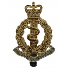 Royal Army Medical Corps (R.A.M.C.) Anodised (Staybrite) Cap Badg
