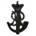 Oxfordshire Territorials Blackened Anodised (Staybrite) Cap Badge