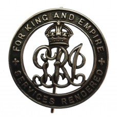 WW1 Silver War Badge (No. B55361) - Pte. A. Walsh, Liverpool Regiment