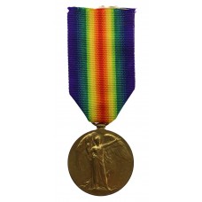 WW1 Victory Medal - Pte. W. Hellowell, West Yorkshire Regiment