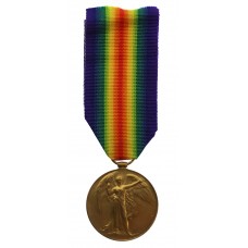 WW1 Victory Medal - Sjt. F. Billingham, West Yorkshire Regiment - Wounded