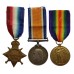 WW1 1914-15 Star Medal Trio - Pte. A. Langthorp, 10th Bn. West Yorkshire Regiment