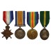 WW1 Family Medal Group to the Jonas Brothers