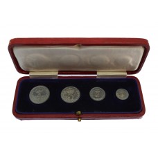 1912 George V Maundy Money Coin Set in Dated Box