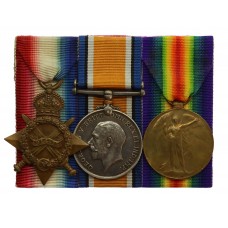 WW1 1914-15 Star Medal Trio to MM Winner - Sjt. A.W. Darley, West