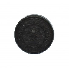 Ashton-under-Lyne Borough Police Black Button - King's Crown (17mm)