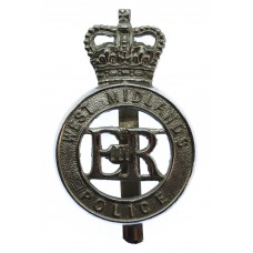 West Midlands Police Cap Badge - Queen's Crown