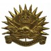 Canadian Westminster Regiment Cap Badge - King's Crown