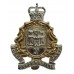 Royal Gibraltar Regiment Anodised (Staybrite) Cap Badge