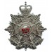 Border Regiment Anodised (Staybrite) Cap Badge - Queen's Crown