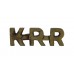 King's Royal Rifle Corps (KRR) Shoulder Title