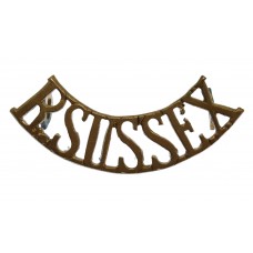 Royal Sussex Regiment (R. SUSSEX) Shoulder Title